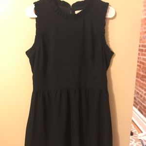 LOFT Black A Line Dress